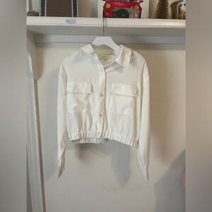 NWT Sunburst Kiss Utility Blouse